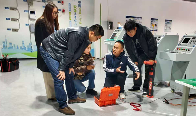 “2190智能探測儀獲青睞，安徽電力來訪深交流